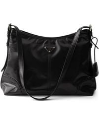 Prada - Aimèe Large Leather Shoulder Bag - Lyst
