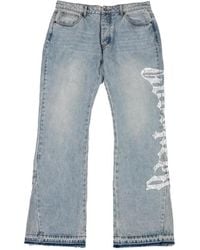 Godspeed - Og-Logo Flared Jeans - Lyst
