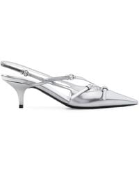 Miu Miu - Zapatos con tacón de 55 mm - Lyst