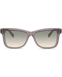 Brunello Cucinelli - Rectangle Frame Sunglasses - Lyst