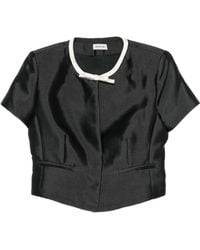 Jonathan Simkhai - Naelle Bow-Detail Top - Lyst