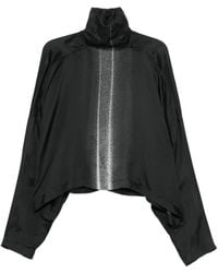 Rick Owens - Blouse Oversize À Imprimé Contrastant - Lyst