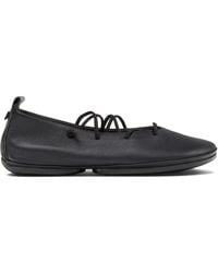 Camper - Lace-Up Leather Flats - Lyst
