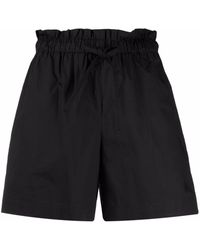Woolrich - Pantalones cortos con cintura paperbag - Lyst