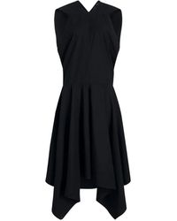 Proenza Schouler - Sybella Handkerchief-Hem Midi Dress - Lyst