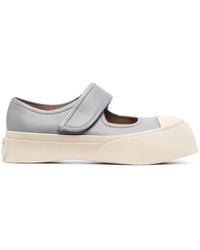 Marni - Leather Pablo Mary Jane Sneakers - Lyst