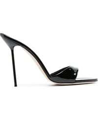 Paris Texas - Lidia Leather Mules - Lyst