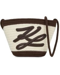 KARL LAGERFELD - Small K/Autograph Tote Bag - Lyst