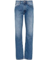 Jean Paul Gaultier - Washed Tapered Jeans - Lyst