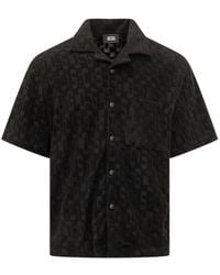 Gcds - Camisa Bowling De Tejido De Rizo - Lyst