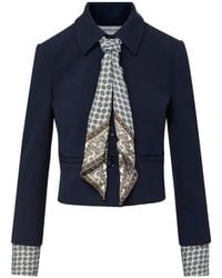 Veronica Beard - Ismena Pattern-Cuff Jacket - Lyst