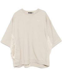 FIVE CM - Logo-Embroidered T-Shirt - Lyst