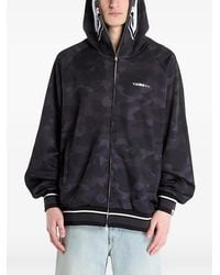 A Bathing Ape - Camo-Print Shark-Motif Hoodie - Lyst