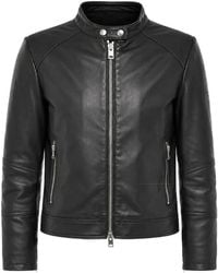 DIESEL - Veste L-Suza-R En Cuir - Lyst