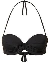 Twinset - Trompe L'Oeil Bandeau Bikini Top - Lyst