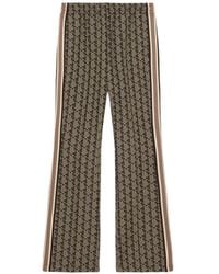 Lacoste - Side-Stripe Monogram Track Pants - Lyst
