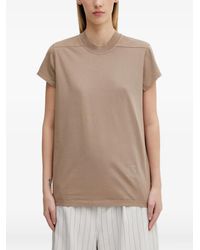 Rick Owens - Small Level Seam-Detail T-Shirt - Lyst