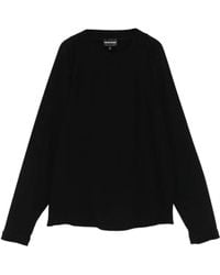 Emporio Armani - Long-Sleeve Top - Lyst