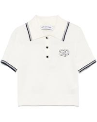Self-Portrait - Sp-Patch Polo Top - Lyst