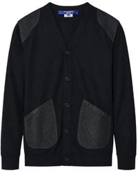 Junya Watanabe - Elbow-Patch Cardigan - Lyst