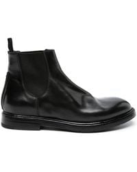 Premiata - Ankle-Length Slip-On Shoes With Elasticated Panels - Lyst