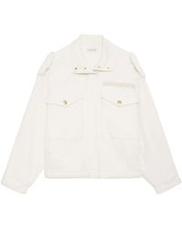 Anine Bing - Audrey Jacke Mit Logo-Knöpfen - Lyst