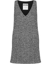 Moschino - Robe À Motif De Chevrons - Lyst