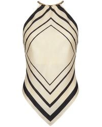 Nicholas - Skye Halterneck Top - Lyst