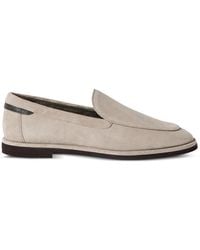Brunello Cucinelli - Leather Loafers - Lyst