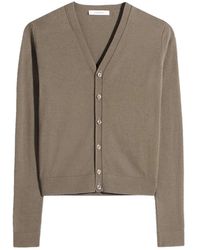 Lemaire - Cardigan Boutonné À Col V - Lyst