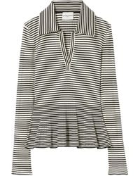 Claudie Pierlot - Striped Long-Sleeved Top - Lyst