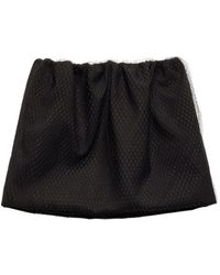 MSGM - Minirock im Layering-Look - Lyst