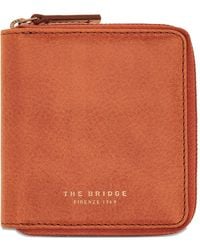 The Bridge - Chain-Link Leather Wallet - Lyst