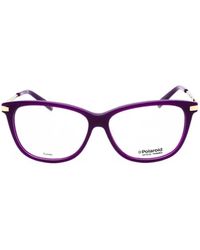 Polaroid - Rectangle-Frame Glasses - Lyst