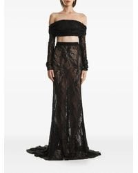 2310 STUDIO - Sequin-Embellished Lace Top - Lyst