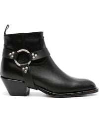 Sonora Boots - Dulce Belt 60Mm Leather Boots - Lyst