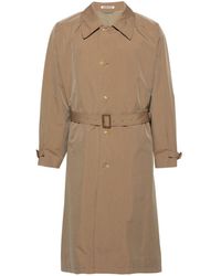 AURALEE - Belted Trench Coat - Lyst