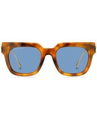 Etro - Bold Pegaso Square-Frame Sunglasses - Lyst