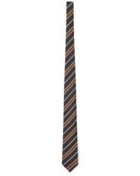 Lardini - Striped-Pattern Silk Tie - Lyst