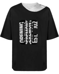 Opening Ceremony - Double-Collar T-Shirt - Lyst