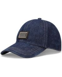 Dolce & Gabbana - Logo-Plaque Baseball Cap - Lyst