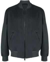 Brioni - Bomber Con Effetto Spazzolato - Lyst