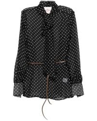 CRI.DA - Polka-Dot Blouse - Lyst