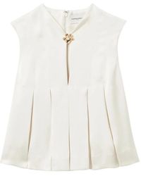 Claudie Pierlot - Top A Fiori - Lyst