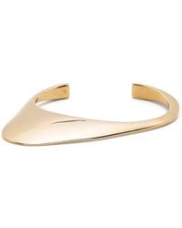 Charlotte Chesnais - Plated Sterling Sculptural Cuff - Lyst