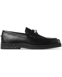 Jimmy Choo - Josh Driver Leather Loafers - Lyst