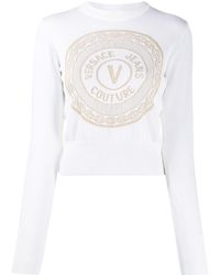 versace sequin jumper