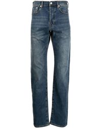 PS by Paul Smith - Stonewash Straight-leg Jeans - Lyst