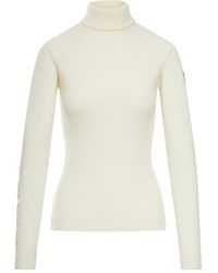 Moncler - Turtleneck Wool-Blend Sweater - Lyst