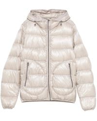 Herno - Piumino Trapuntato Con Cappuccio - Lyst